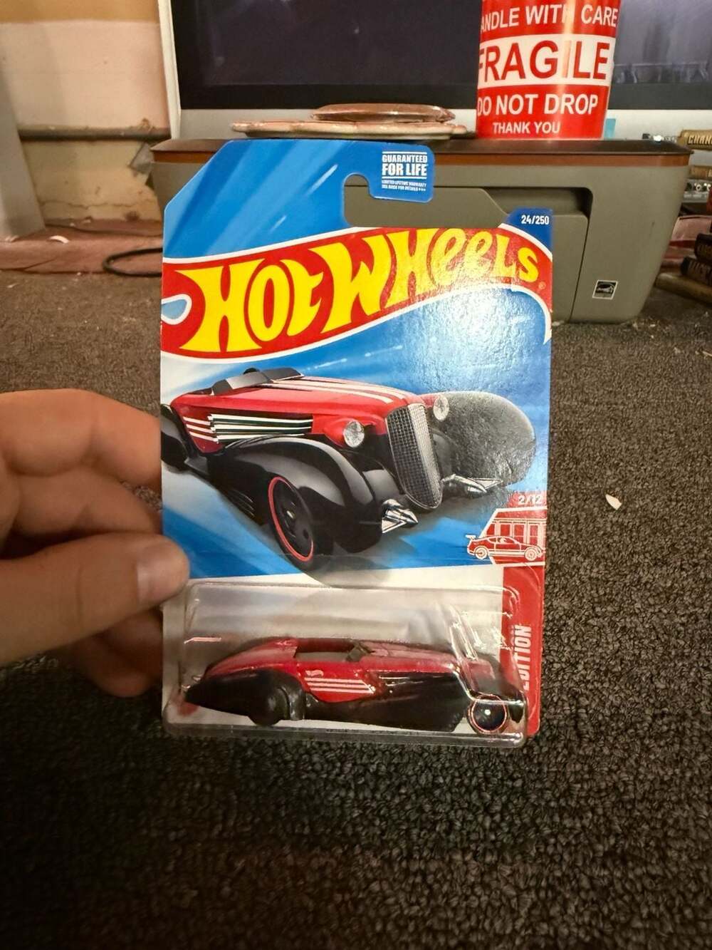 Hot Wheels Custom Cadillac Fleetwood Red Edition Target Exclusive